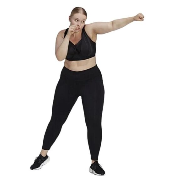 Adidas X 11 Honore Training Sports Bra Underwire Rare HI5647 Black NWT US 46C - Picture 7 of 8